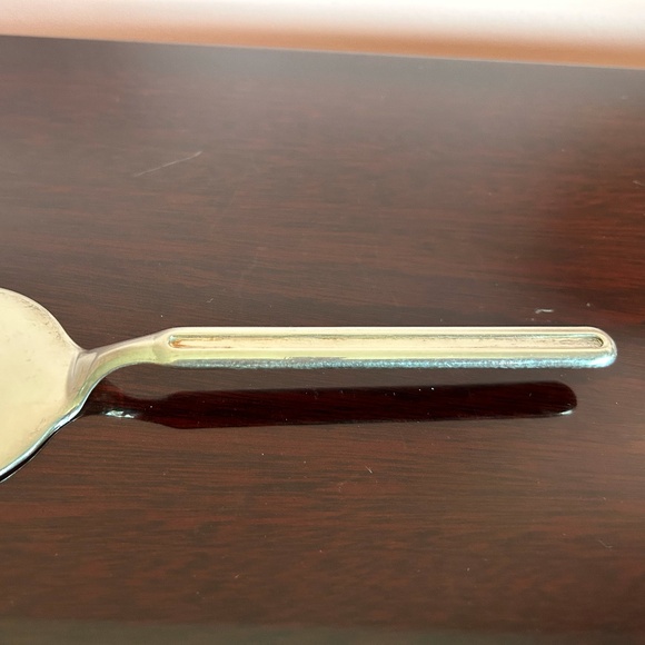 Vintage Stonewashed Cake Baroque Italian Server 10.25" Long 2.5" Wide 0.5" High - Picture 8 of 10